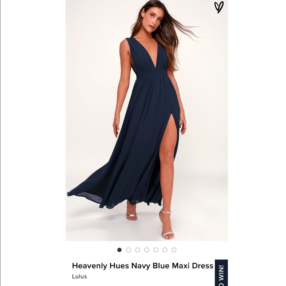 Lulus heavenly hues maxi dress